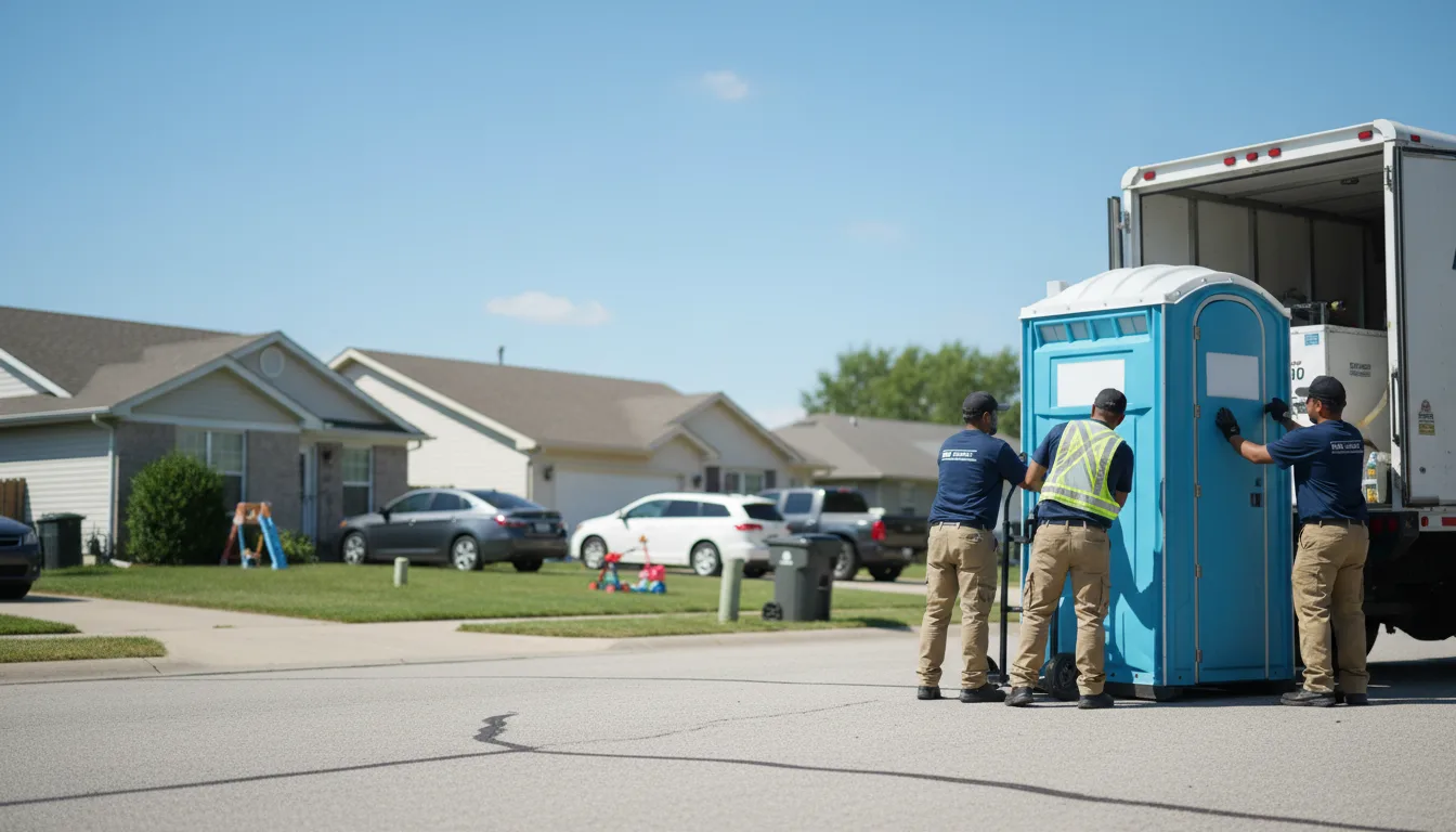 Standard Porta Potty Rentals in Emden, IL near me